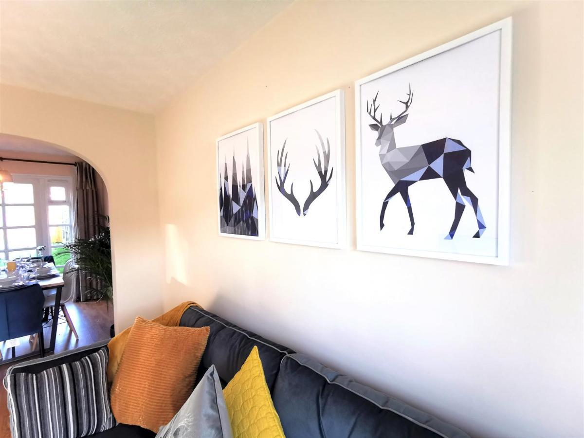 Emerald House - Spacious 3 Bed House With Ensuite Parking Gardens And Netflix Leamington Spa Esterno foto